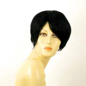 wig for women 100% natural hair black ref WITNEY 1B PERUK - Imagen 1 de 8
