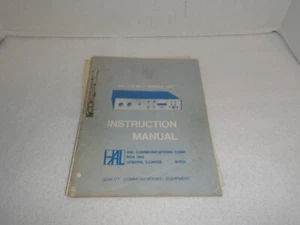HAL Communications ST-6 RTTY Terminal Unit Instruction Manual Binder Edition - Picture 1 of 4