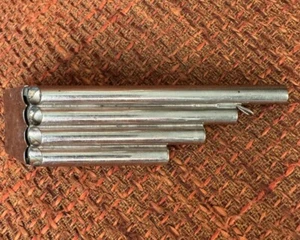 Vintage Germany 4 Barrel Personal Whistle Taxi Schaffner - Bild 1 von 4