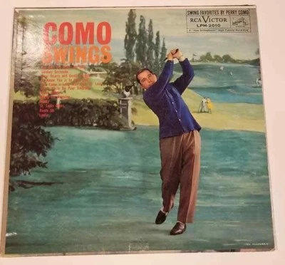 Perry Como Como Swings 1959 RCA Victor LPM-2010 K2PP-3557 33" Vinyl LP Mono - Image 1 of 4