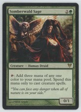2012 Avacyn Restored Somberwald Sage Expansion/Rare #194