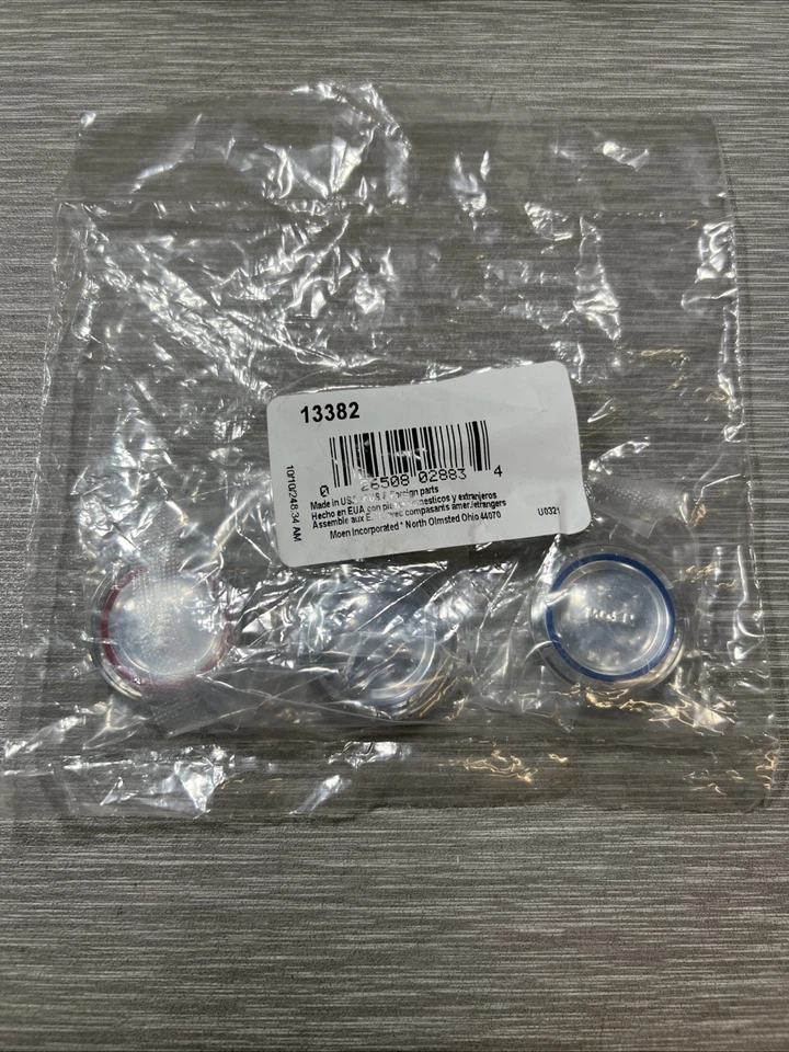 Inserciones de mango de perilla cromada Moen 13382 Foto 1 de 1