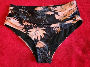 Costume da bagno donna XL rosa floreale fondo costume da bagno spiaggia piscina nuoto SEXY - Foto 1 di 3