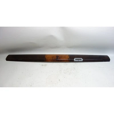 2002-2008 BMW E65 E66 7-Series Rear Window Shelf Wood Trim Walnut with Inlay OEM — 第 1/4 张图片