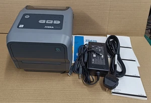 Zebra ZD620 Thermal Transfer Label Printer 203dpi with PSU - Afbeelding 1 van 5