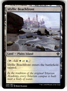 Idyllic Beachfront Dominaria United Regular MTG - Picture 1 of 2