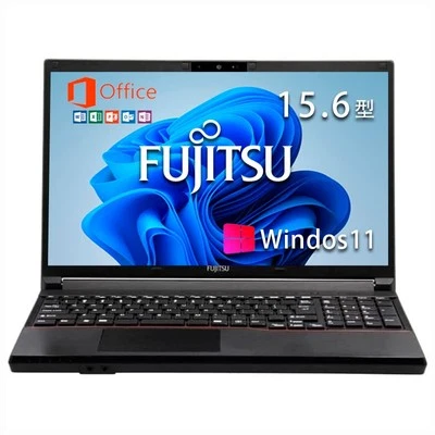 Fujitsu LIFEBOOK A574 15.6" Laptop Win11 Office Celeron 4GB 128GB Japan JP - Image 1 of 4