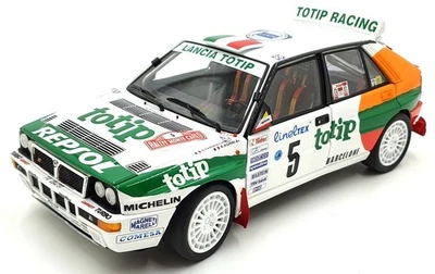 Kyosho 1/18 Scale Diecast 08348F Lancia Delta HF Intergrale 1993 RMC #5 Totip - Image 1 of 4