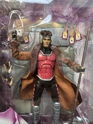Marvel Select Gambit X-Men 7in Action Figure Diamond Select New - Image 1 of 4