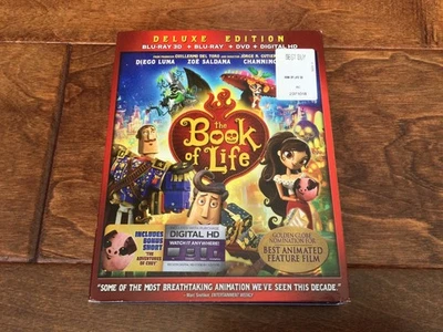 The Book of Life 3D Blu-ray/DVD/ 2014 Deluxe Edition with Slipcover - Image 1 of 4