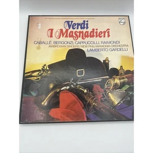 Verdi I Masnadieri Caballe Bergonzi Gardelli 3LP Philips Stereo - Picture 1 of 12