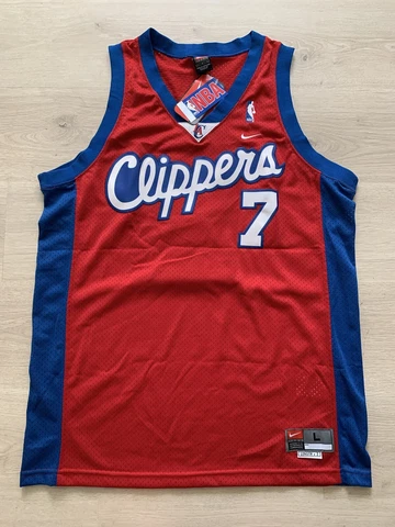 NEW Nike Swingman LA Clippers Lamar Odom Jersey Deadstock Sz Large Length +2 NWT Cover