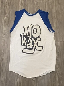 Vintage Mo Wax Baseball T-Shirt Muscle Tank - Men's Medium Sleeveless - Picture 1 of 12