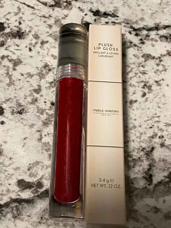 Плюшевый блеск для губ Merle Norman — БЛЕСК... НОВЫЙ - Изображение 1 из 1