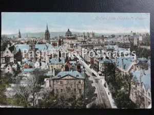 Old PC - Oxford from Magdalen Tower - showing roof top view across Oxford - Picture 1 of 1