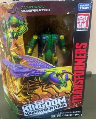 Unopened KD-20 Waspinator Kingdom Transformers Beast Wars TAKARA TOMY Japan - Image 1 of 4