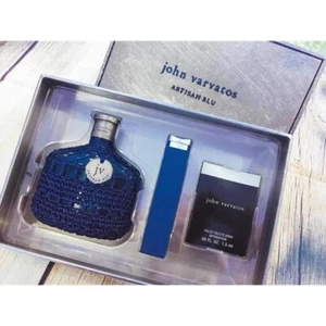 John Varvatos Artisan Blu 3pc Set 4.2 oz 125ml EDT Men NEW in Box - Picture 1 of 1