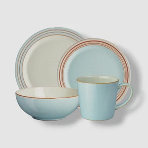 Denby Heritage Pavilion 4 Pc Dinnerware Set - Picture 1 of 5