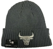 New Era Heather Grey NBA Chicago Bulls Core Classic Knit