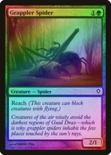 Grappler Spider FOIL Worldwake NM Green Common MAGIC GATHERING CARD ABUGames