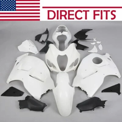 For Suzuki Hayabusa GSXR1300R 1999-07 Unpainted Injection Fairing Kit Bodywork - Image 1 of 4