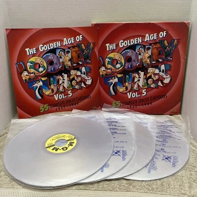 THE GOLDEN AGE OF LOONEY TUNES, VOLUME 5 4-Laserdisc LD BOXED SET FIVE V RARE! - Image 1 of 4