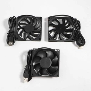 80mm USB Brushless Cooling Fan 5V Mini Quiet Computer Fan 8010 8015 8025 - Picture 1 of 10