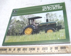 VINTAGE 1981 JOHN DEERE TRACTOR 40 - 80 HP 2040 2240 2440 2640 2940 BROCHURE - Picture 1 of 3