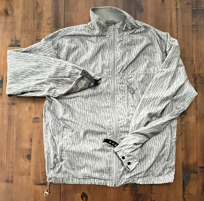 Vintage Stussy Authentic Gear Polyester Windbreaker Jacket Mint Green M - Image 1 of 4