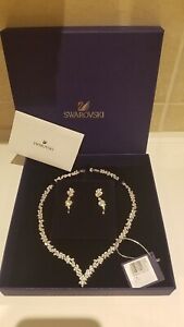 Stunning Genuine Swarovski Diapason V Necklace & Earrings set - 5142738 -EXC