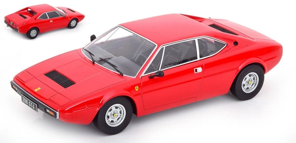 KK Scale FERRARI 208 GT4 1975 RED 1:18 - Immagine 1 di 1