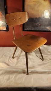 VINTAGE MID-CENTURY MODERN AMERICAN SEATING CHILD SCHOOL CHAIR EAMES - Picture 1 of 5