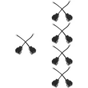 5 Count Telephone Adapter Double Cable for Telephones - Zdjęcie 1 z 12