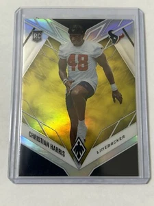 2022 Panini Phoenix Yellow #184 Christian Harris /75 - Picture 1 of 2