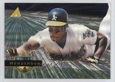 1994 Pinnacle Museum Collection Rickey Henderson #450 HOF