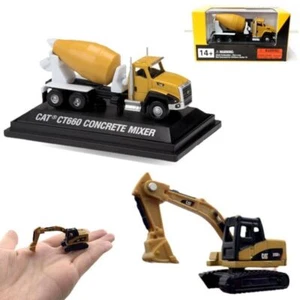 1:150 Alloy CAT CT660 Mixer Concrete / 1:160 3150D Excavator DieCast Mini Model - Picture 1 of 15