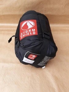 Field & Trek Storm shield X1100 black sleeping bag & compression carrying bag - Picture 1 of 10