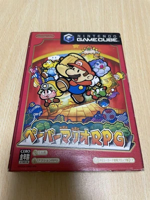 Nintendo GameCube Paper Mario RPG Japan Import GCN Action Game - Image 1 of 4