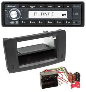 Continental MP3 AUX USB DAB 1DIN Autoradio für Mercedes M-Klasse W164 05-11 Prof - Bild 1 von 9