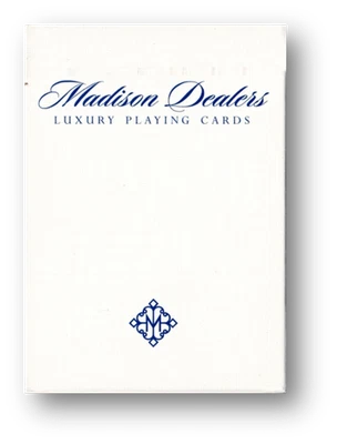 Blue Dealers By Thank You. Madison & Ellusionist Rare Poker Playing Cards Game - Image 1 of 3