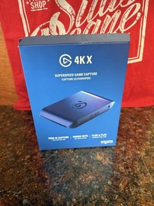 Elgato 4K X External Capture Card Gaming 4K At 144 FPS - W/USB-C AND HDMI (LOOK) - Afbeelding 1 van 9