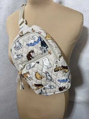 Mochila Vera Bradley A Cat's Life nueva con etiquetas gatos Foto 1 de 3