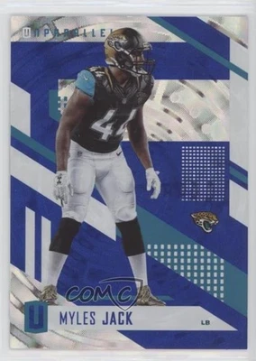 2017 Panini Unparalleled Blue /10 Myles Jack #69 - Image 1 of 2