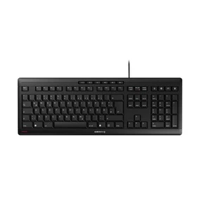 CHERRY STREAM KEYBOARD, German layout, QWERTZ keyboard, wired keyboard, Blue Ang - Picture 1 of 6