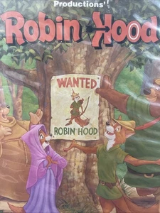 Robin Hood (VHS, 1991) Black Diamond Rare - Collectable - Original Case - Imagen 1 de 1