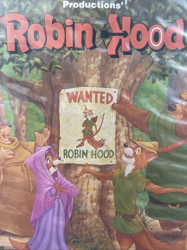 Robin Hood (VHS, 1991) Black Diamond Rare - Collectable - Original Case - Image 1 of 1