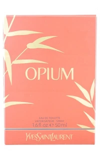 Yves Saint Laurent Opium Eau De Toilette Perfume 50ml New In Box Fragrance - Picture 1 of 6