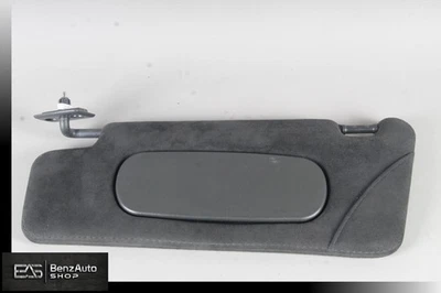 03-12 Mercedes R230 SL55 SL500 AMG lado del conductor izquierdo parasol negro OEM Foto 1 de 4