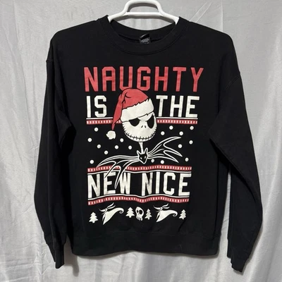 The Nightmare Before Christmas Jack Skellington Sweater Womens Size XL - Image 1 of 3