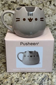 Pusheen the Cat Sculpted Coffee Tea Mug Cup Our Name is Mud - Picture 1 of 7
